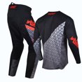 thumbnail image 3 of Willbros Motocross Offroad Jersey and Pants Combo Dirt Bike MX Racing Package Riding Gear Set Black (Jersey Adult S/Pants W30), 3 of 12
