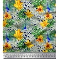thumbnail image 1 of Soimoi Poly Georgette Fabric Dot,Coffee & Cupcake Food Printed Craft Fabric by The Yard 52 Inch Wide, 1 of 3
