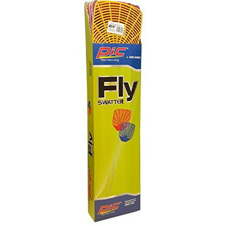 Pic Wire Handle Fly Swatter (Assorted Neon