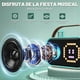 thumbnail image 3 of Bocina Bluetooth JYX, Altavoz Portátil con 15 Animaciones, 2 Micrófonos Inalámbricos, Voz Mágica y Divertida, Altavoz Inalámbrico para Fiestas, D58G-T, 3 of 8