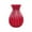 Red, variant on Garden Ornaments Patio Decorations Outdoor Hydroponic Imitation Ceramic Plastic Vase, Flower Arrangement Creative Decoration Vase Red