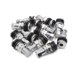 thumbnail image 1 of 12Pcs Válvula del Neumático Vacío con Tapón para Coche Plateado de La Llanta sin Cámara, 1 of 1