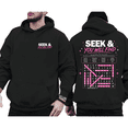 thumbnail image 4 of Seek And You Will Find Christian Faith Hoodie for Men and Women, Matthew 7:7 Bible Verse Pullover, Sizes S-5XL, 4 of 6