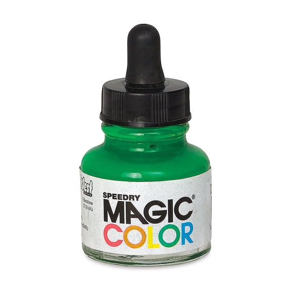 Magic Color Liquid Acrylic Ink - 28 ml, Chiffon Green