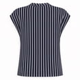thumbnail image 2 of Blusa George para Mujer, Manga Corta Marino Talla M, 2 of 4