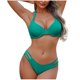 thumbnail image 2 of Traje de baño para mujer, bikini de tirantes sin espalda de color liso para mujer, trajes de baño para mujer, conjuntos de bikini para mujer, trajes de baño de bikini para mujer, 2 of 8