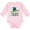 AD-Pink, variant on Key West, Florida Happy Sea Turtle Boys or Girls Long Sleeve Baby Bodysuit