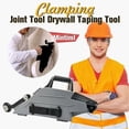 thumbnail image 2 of Compact Taper Tool Drywall Banjo Applicator - Wall Repair Taping Applicator and Caulking Tools for Fast Joining and Pressing, 2 of 5