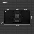 thumbnail image 2 of Knova Casillero Multiusos Metalico de Pared Dos puertas + Panel Perforado, Sistema de Seguridad de Llaves 120x60x20 (Estación de trabajo), 2 of 6