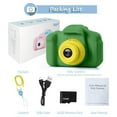 thumbnail image 2 of PayUSD Kids Camera Selfie Camera for Boys Girls, Christmas Birthday Gift for Age 3-10, 1080HD Digital Video Cameras for Toddler, Kids Toy for 3 4 5 6 7 8 9 Year Old with 32GB SD Card - Dark Green, 2 of 10