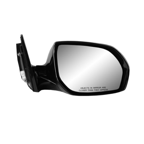 65031Y - Fit System Passenger Side Mirror For 13-16 Hyundai Santa Fe, Black W/ Ptm Cover, Foldaway, Does Not Apply To Sport Models, Heated Power