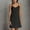 C-Black, variant on 2025 V Above Womens Knee Vestidos Casuales Para Mujer Party Neck Dress Plus Size Dress Solid Sleeveless Bohemian Women's