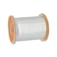 thumbnail image 2 of Hilo para atado de moscas, hilo sedoso, Material de pesca con mosca, accesorios de alta calidad Blanco, 2 of 8