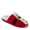 True Red, variant on Unisex Novelty Holiday Christmas Scuff Slipper