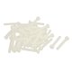 thumbnail image 1 of M6 x 40mm Tornillo de Cabeza Hexagonal de Nylon Métrico con Rosca Completa 50 Pcs, 1 of 2