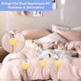 thumbnail image 4 of 16Pcs Bedding Fasteners, Flower Shaped Duvet Cover Pins Grippers Prevents Bedding Slip, Lightweight And Decorative, Easy Customization, Versatile Application With TimeSaving, 4 of 8