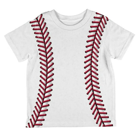 Baseball Costume All Over Toddler T Shirt