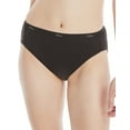 thumbnail image 2 of Hanes Hi-Cut Panties Panty 10 Pack Womens Underwear Assorted Colors Value Cotton, 2 of 5