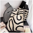 thumbnail image 3 of Bolso de punto, bolso de punto para mujer, bolso de muñeca, bolso de hombro, bolso cuadrado pequeño, bolso de mano, 3 of 6