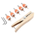 thumbnail image 1 of Juego De Brocas Avellanadoras Para Avellanador, Juego De Brocas Avellanadoras De Alta Eficiencia, Juego De 6 Piezas Duradero Para Plástico, 1 of 7