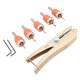 thumbnail image 1 of Juego De Brocas Avellanadoras Para Avellanador, Juego De Brocas Avellanadoras De Alta Eficiencia, Juego De 6 Piezas Duradero Para Plástico, 1 of 7