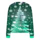 thumbnail image 4 of Puntoco Chaqueta De Punto Informal Con Botones Y Estampado Navideño Para Mujer, 4 of 5