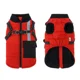 thumbnail image 3 of Abrigo cálido para perros, chaqueta de invierno para clima frío con arnés, ropa reflectante para mascotas para perros medianos y pequeños, atuendo para bulldog francés, 3 of 5