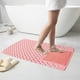 thumbnail image 4 of Xihbxyly Alfombrilla de Baño Antideslizante con Drenaje Rápido, Material Ecológico Antibacteriano, Impermeable, Antideslizante, Antimoho, Cuadrada, 40 X 70 Cm, 4 of 6