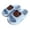 Light Blue, variant on Toddler Little Kids Beach Pool Shower Slides Home Bath Slippers Cute Summer Outdoor Shoes