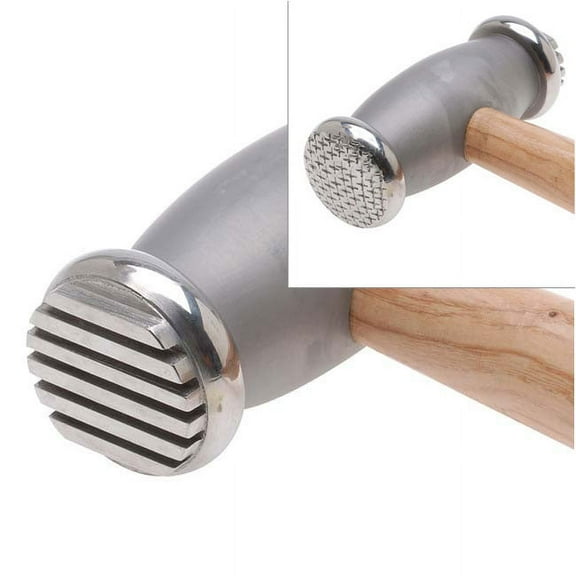 Beadsmith Hammer Metal Texturing Hammer Stripes / Cross Weave