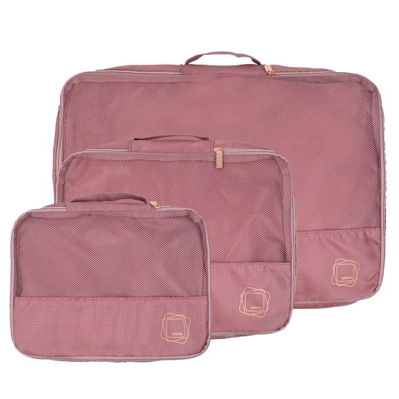 Mine, Set of 3 Packing Cubes, Blush