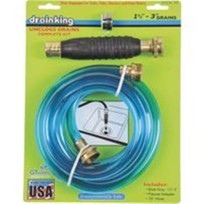 DRAIN KING # H34 3" 4" PIPE SWELLS DRIAN OPENER USA DRAIN UNCLOGGER NEW 