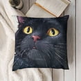 thumbnail image 3 of SHANXI Funny Cat Gifts, Mom Gifts, , Cat Gifts for , Cat Gifts for Women, Throw Pillowcase Flannel Sofa Couch Decorative Cushion Case 24x24in, 3 of 5