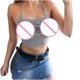 thumbnail image 3 of ICHUANYI Clearance New Fashion Women Sexy Lingerie Strappy Bras Sleeveless Lace Crop Tops(Gray, S) Ichuanyi Ichuanyi, 3 of 5