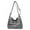 Grey, variant on XIANXIAN Women Soft Leather Shoulder Bags Multi Layer Classic Crossbody Bag Designer Handbag and Purse