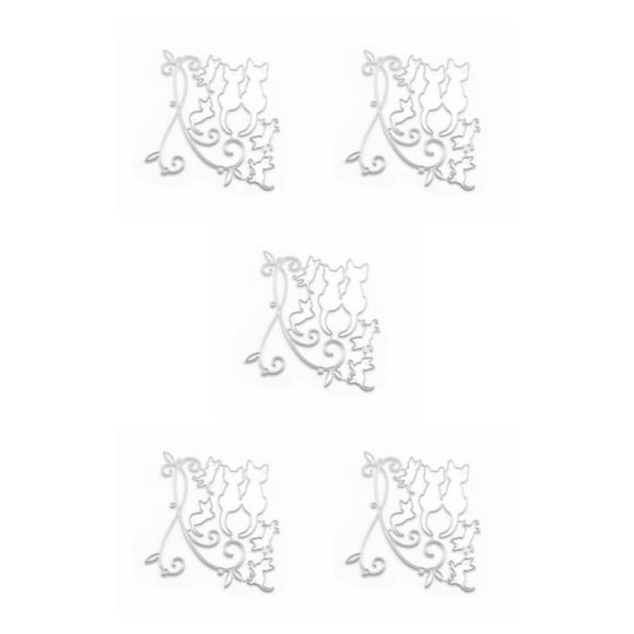 Maytalsory Easy To Dies For DIY Fun And Wide Compatibility Materials Metal Metal Dies Cut Stencils Innovative 5Set