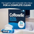 thumbnail image 2 of Cottonelle FreshCare Flushable Wet Wipes for Adults, Alcohol Free, 336 Wipes per Pack (Eight 42-Count Flip-Top Packs), 2 of 10