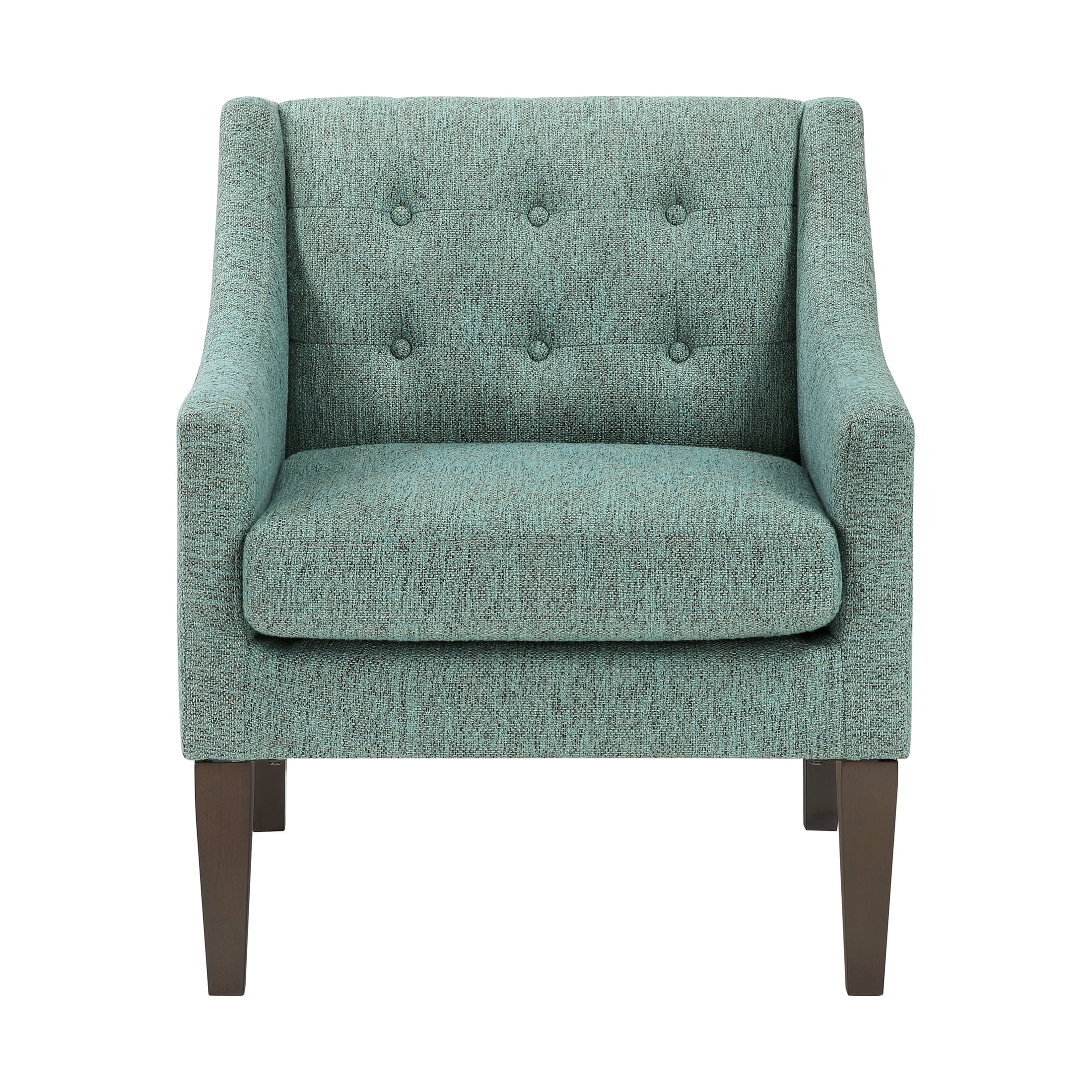 OakvillePark Solmera Textured Fabric Accent Chair, Green