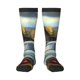 thumbnail image 1 of Fotbe Vintage Truck Farm Scene Calcetas Divertidas Estampadas para Hombre y Mujer, Calcetas de Algodón hasta la Rodilla para Caminar, Correr, Enfermería y Embarazo, 1 of 6