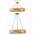 thumbnail image 6 of 536-GA Crystorama Lighting Broche - 6 Light Chandelier-5 Inches Tall and 24 Inches Wide-Antique Gold Finish, 6 of 9