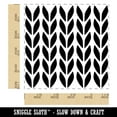 thumbnail image 2 of Knit Stitch Pattern Square Rubber Stamp Stamping Scrapbooking Crafting - Small 1.25in, 2 of 7