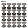thumbnail image 1 of Craft Rivet,200 Sets Double Cap Leather Rivet Sided Rivet Masterfully Created, 1 of 14