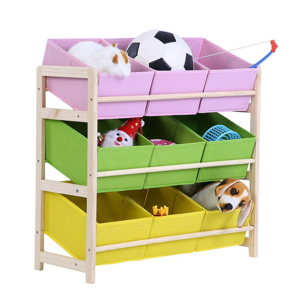 toy storage shelf unit