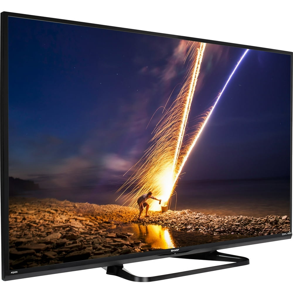 Sharp 55 Inch Smart Tv Sharp 55" Class HDTV (1080p) Smart LED-LCD TV (LC-55LE653U) - Walmart