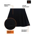 thumbnail image 2 of RBX Girls Athletic Skorts Performance Scooter Skirt for Girls with Shorts Underneath 2 Pack, 2 of 7