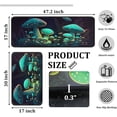 thumbnail image 3 of Mushroom Kitchen Rugs and Mats Non Skid Washable Absorbent Stain Resistant,Durable and Easy to Clean, Kitchen Rug Set of 2 Mushroom Kitchen Decoration, 3 of 5