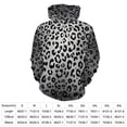 thumbnail image 2 of Brown Leopard Print 3D Print Hoodie Men Women Autumn Thin Pullover Sweatshirt Vintage Streetwear Tops, 2 of 6
