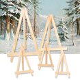 thumbnail image 1 of 5Pcs Adjustable Wood Easels Reusable Easy to Paint Secure Inclination with Adjustable Screw Pine Wood Easel, 1 of 7