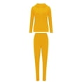 thumbnail image 2 of BUIGTTKLOP 2 Piece Sets for Women Sweatsuits Full Zip up Long Sleeve Hooded Sweathsirts Joggers Matching Jogging Sets, 2 of 6