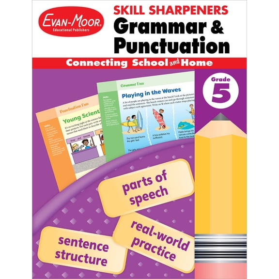 Pre-Owned Skill Sharpeners: Grammar and Punctuation, Grade 5 (Paperback) 1629388734 9781629388731